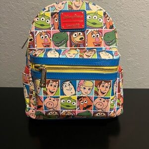 Loungefly Toy Story Character Kids Backpack - Multicolor